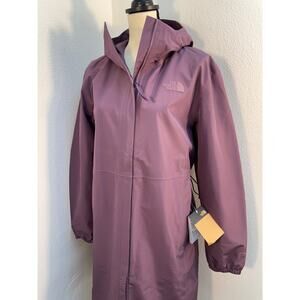 The Northface Womens Daybreak Rain Parka Trenchcoat Raincoat Rainjacket M